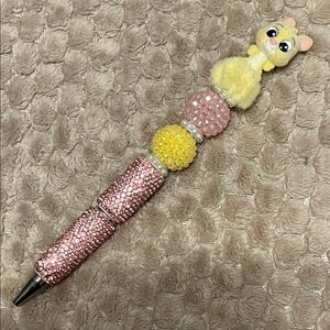 Winnie the pooh rabbit rhinestone pen